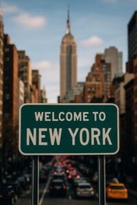 Arrivée à New York