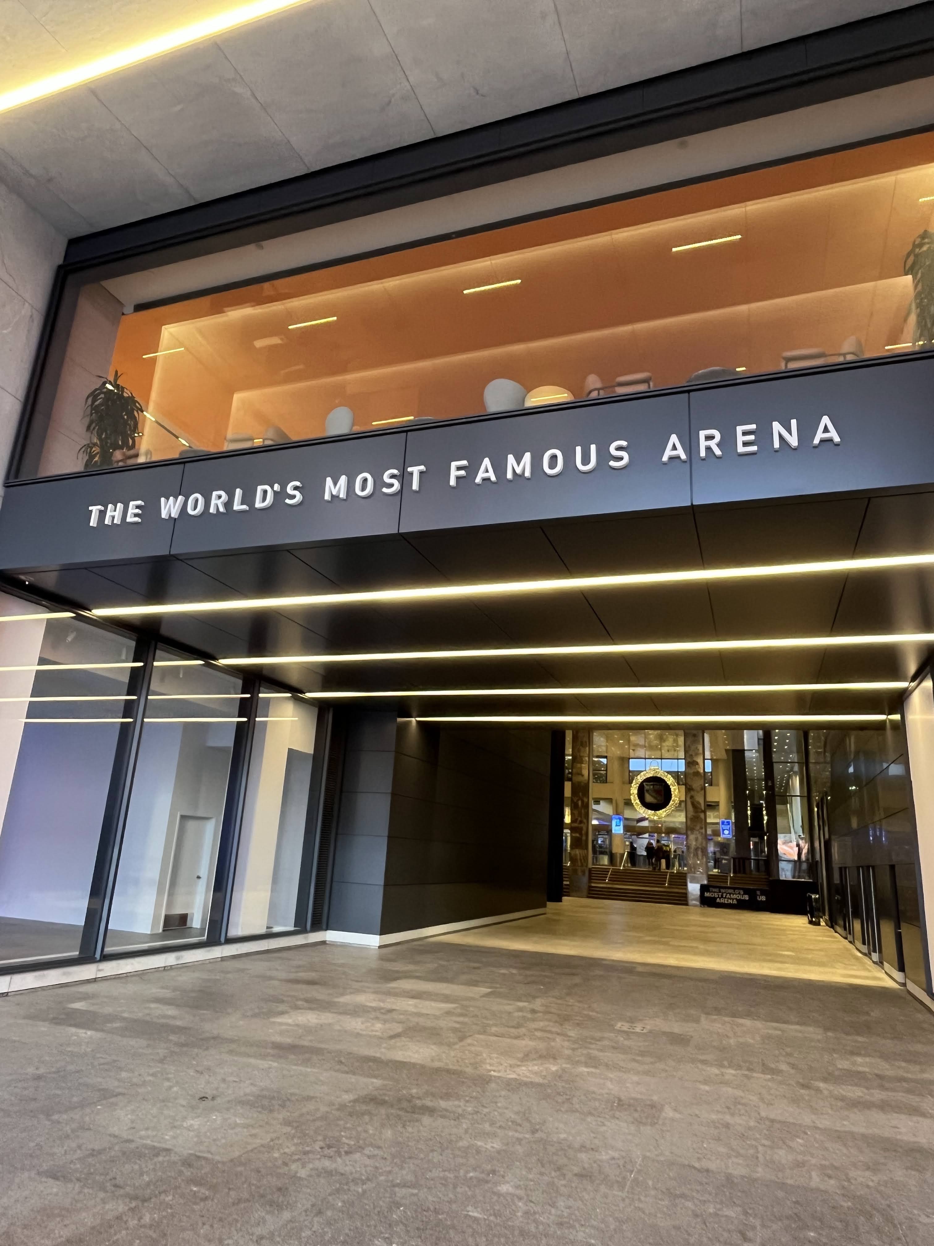 Entrée du Madison Square Garden