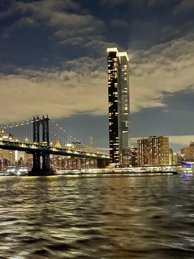 Manhattan by night