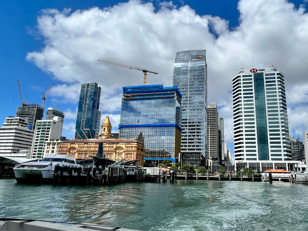 Arrivée en Nouvelle Zélande